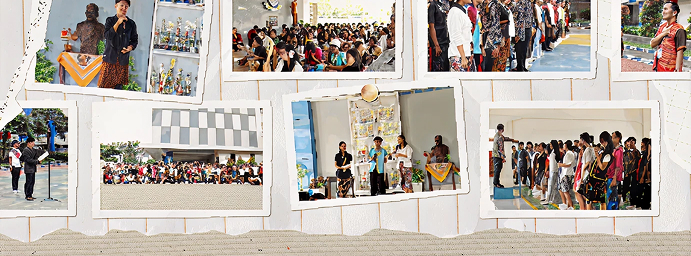 SMP YOS SUDARSO GELAR RANGKAIAN ACARA PERINGATAN HARI SUMPAH PEMUDA DAN BULAN BAHASA