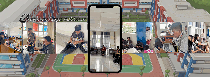 SISWA SMP YOS SUDARSO METRO SIAP SAMBUT UJIAN KARYA TULIS SISWA